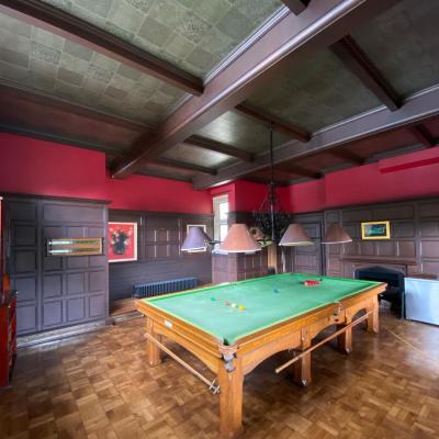 Snooker Room Decorating (After)