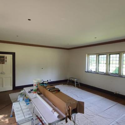 'Mythical Land' Wallpaper (Before)